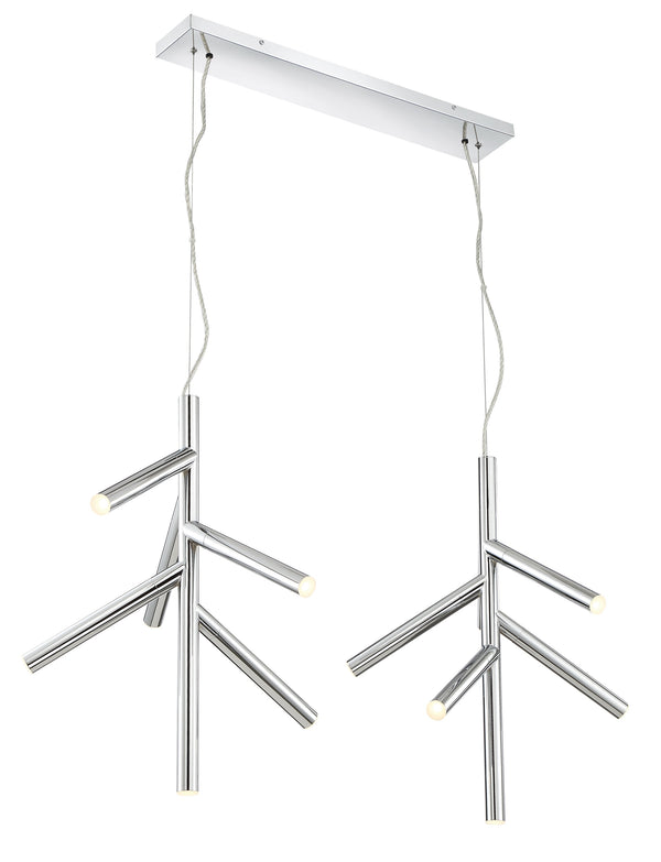 Forest 12 Light Pendant in Chrome Finish