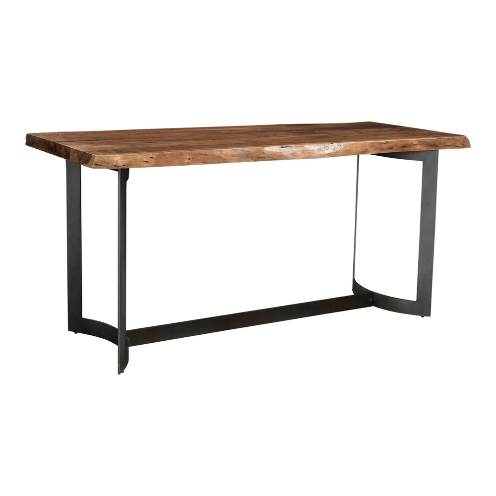 Moe's Bent Counter Table in Natural Acacia
