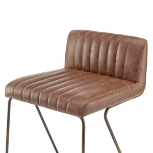 Raoul Counter Stool In Antique Cigar Brown