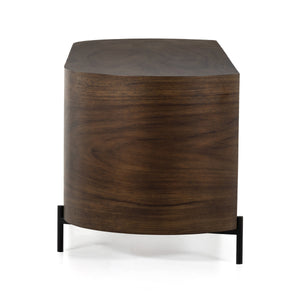 Lunas Executive Desk In Caramel Guanacaste