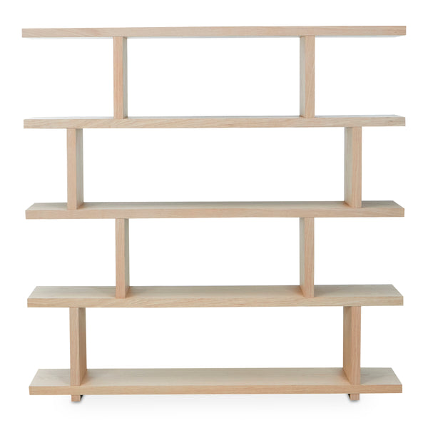 Miri Large Oak Shelf - Mid-Century Modern Style