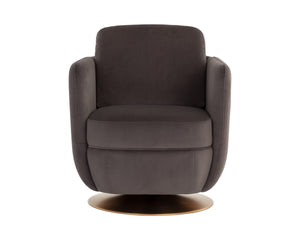 GILLEY SWIVEL LOUNGE CHAIR - MEG ASH