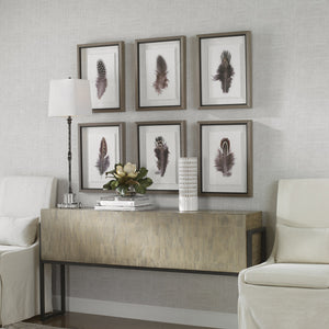 Birds Of A Feather Framed Prints, S/6