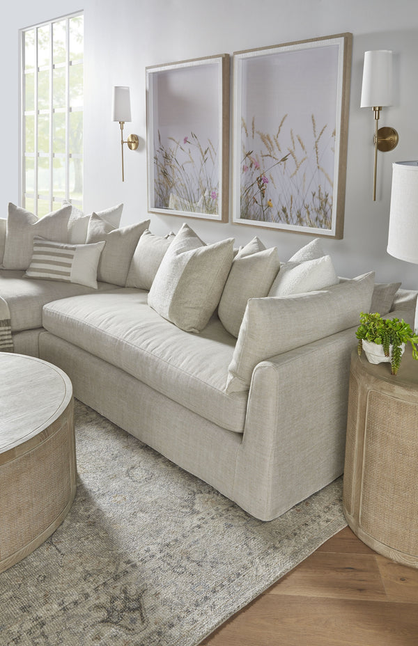 Haven 110" Lounge Slipcover LF Sectional