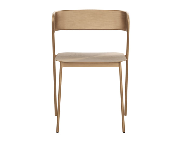 KEANU DINING CHAIR - ANTIQUE GOLD