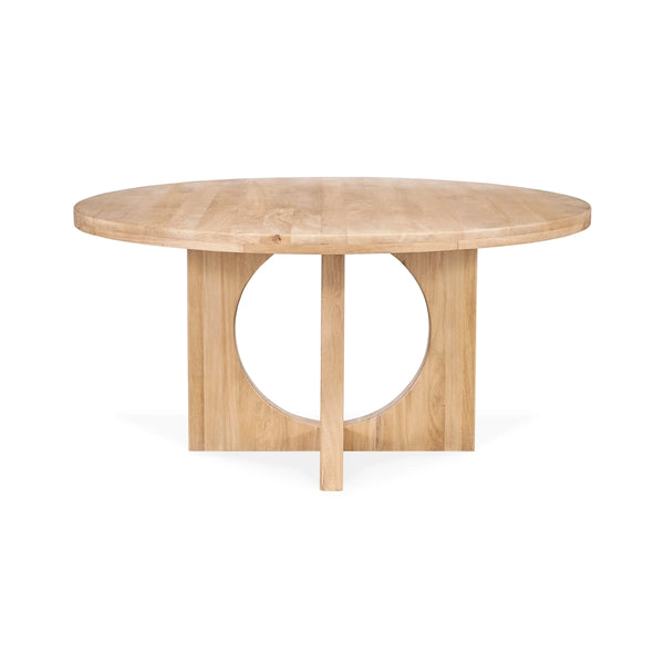 Laguna Solid Wood Dining Table in Natural Maple