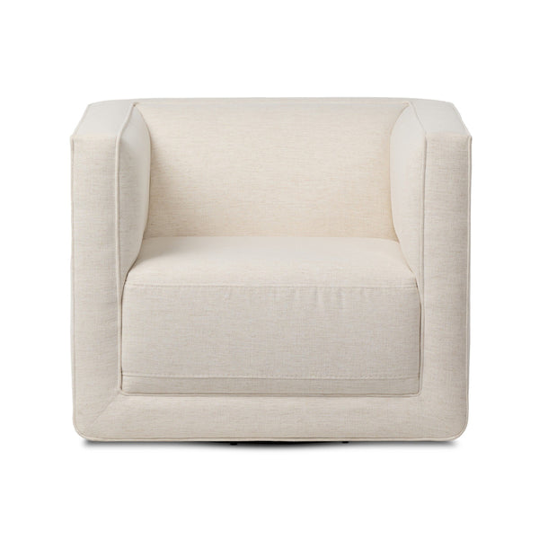 Phillip Swivel Chair - Crypton Nomad Snow