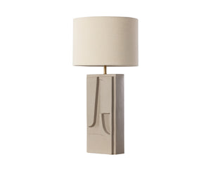 DIRSAN TABLE LAMP - TAUPE