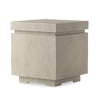 Posen Outdoor Square Propane Enclosure In Natural Concrete