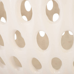 Breathe Planter, Gel Coat White