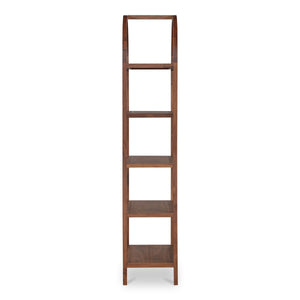 Moe's Eero Bookcase with Walnut Veneer Shelves