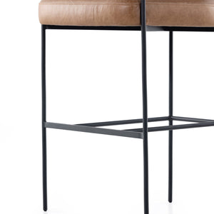 Carrie Bar Stool - Chaps Saddle