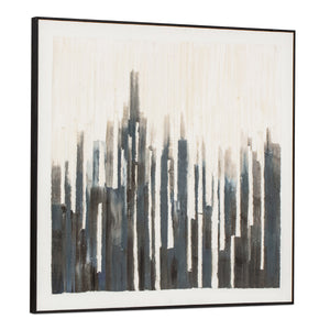 Nightingale Framed Painting in Multicolor