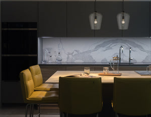 Joliet 1 Light Pendant in Matte Black Finish