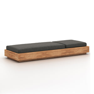 Kinta Outdoor Chaise-Charcoal