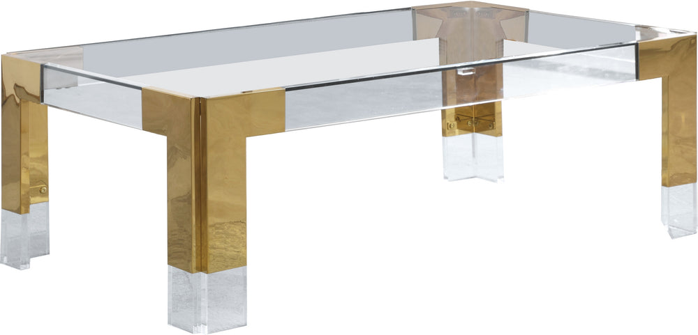 Alberto Coffee Table In Gold
