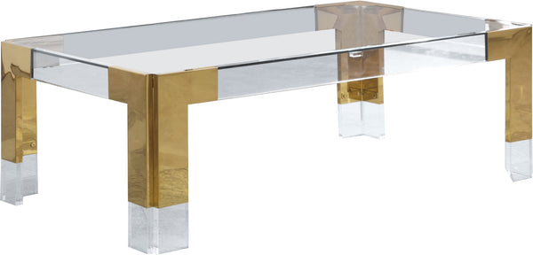 Alberto Coffee Table In Gold