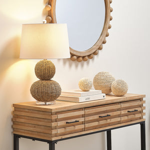  Sebastian Seagrass Table Lamp