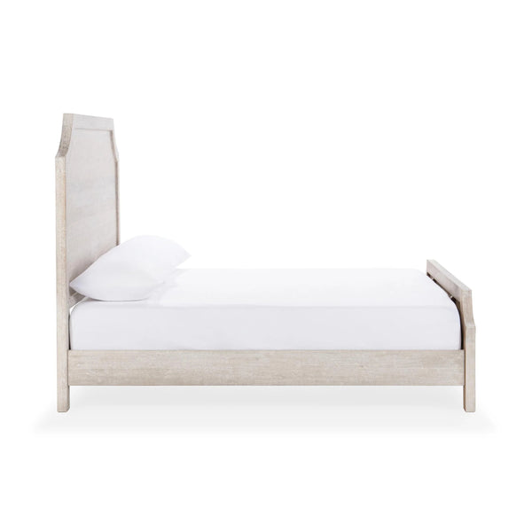 Westmont Solid Wood Queen Bed in Creamwood