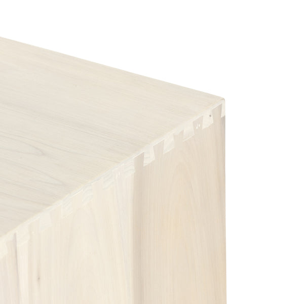 Trey Large Nightstand In Dove Poplar