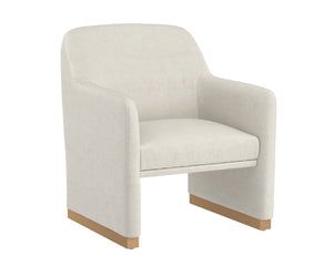 JAIME LOUNGE CHAIR - FIOR VANILLA