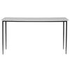Nightfall White Marble Console Table