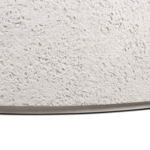 Otero Outdoor Rnd Coffee Tbl In Blanc White