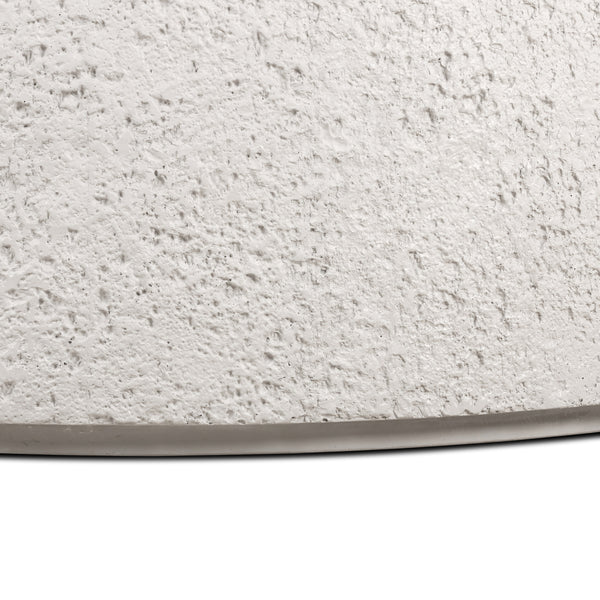 Otero Outdoor Rnd Coffee Tbl In Blanc White