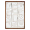 Unfold 2 Framed Print by Moe's - Multicolor