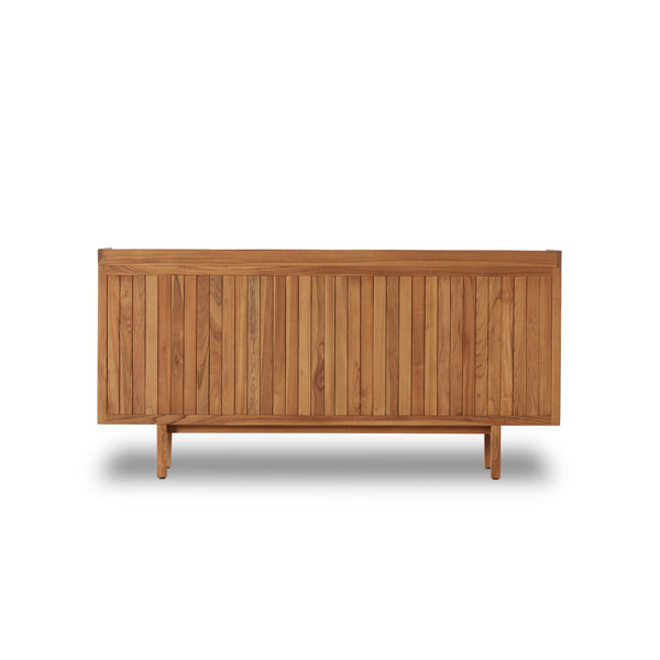 Lula Outdoor Sideboard - Natural Teak-FSC