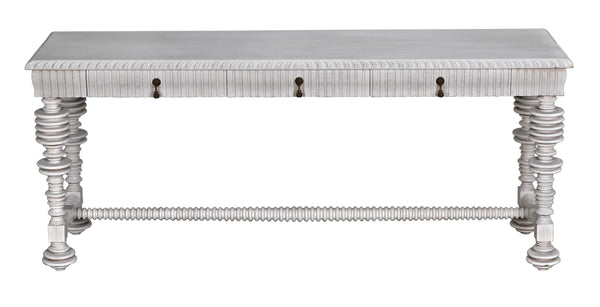 Portuguese Console, White Wash