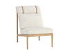 ELANOR LOUNGE CHAIR - LIGHT OAK - ALTRO WHITE