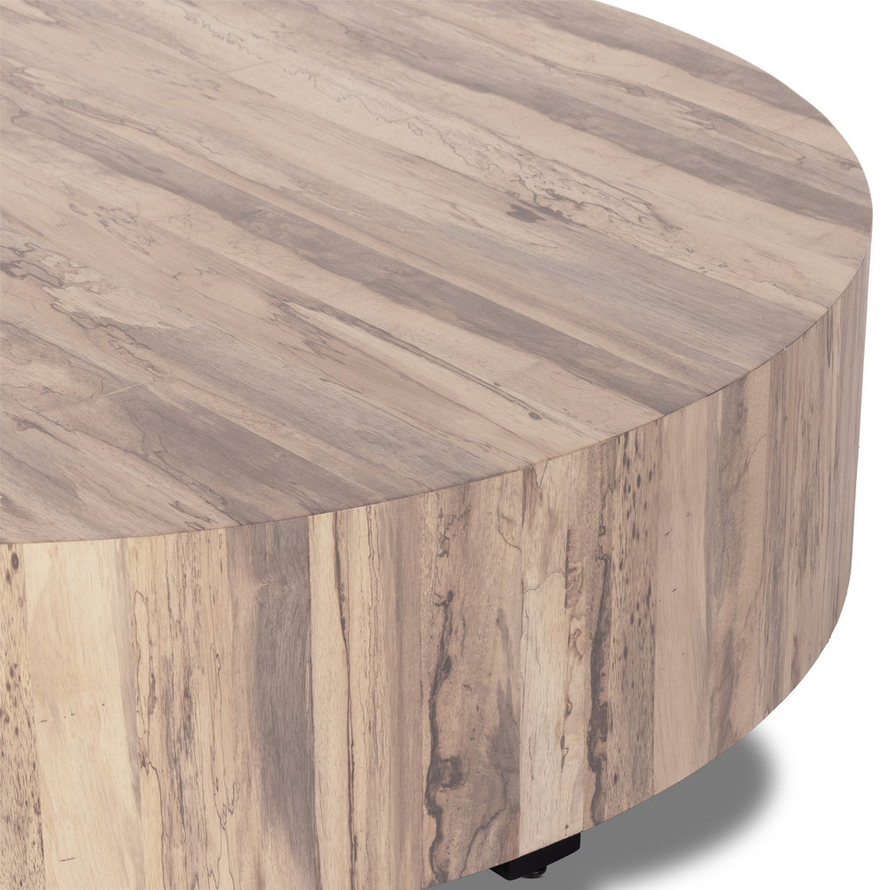 Hudson Large Coffee Table In Ashen Walnut