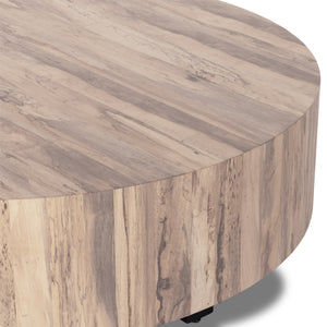 Hudson Large Coffee Table In Ashen Walnut