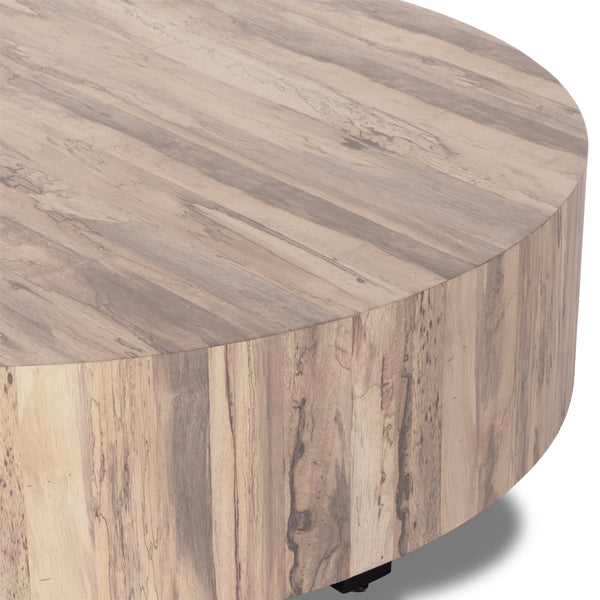 Hudson Large Coffee Table In Ashen Walnut