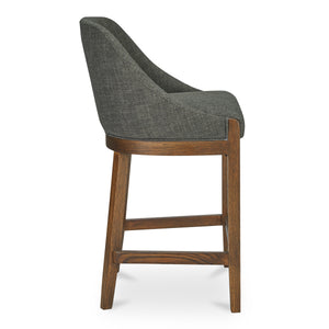 Moe's Edward Counter Stool in Heather Green