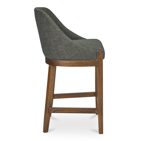 Moe's Edward Counter Stool in Heather Green