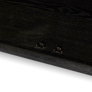 Renaud 3-Door Cabinet - Charcoal Oak Veneer