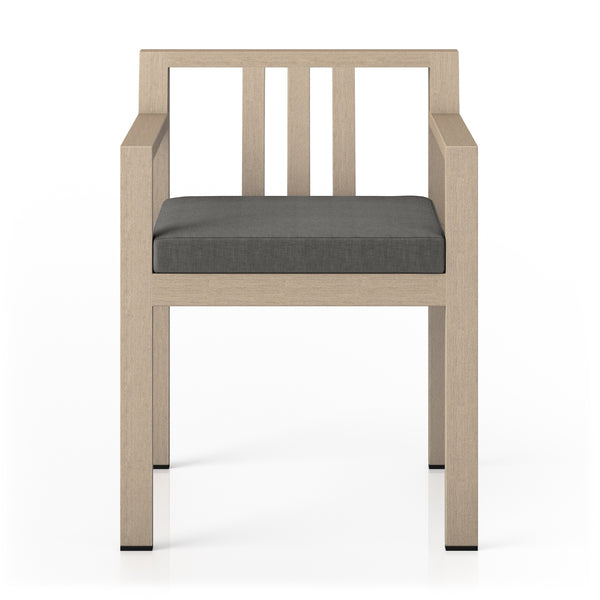 Monterey Outdoor Dining Armchair In Brown