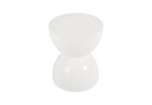 Totem Stool, White Gel Coat, SM