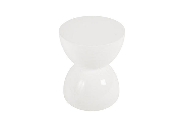 Totem Stool, White Gel Coat, SM