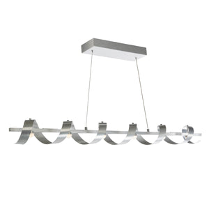 Rolling Hills AC7212BA Island Light in Brushed Aluminum