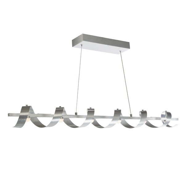 Rolling Hills AC7212BA Island Light in Brushed Aluminum