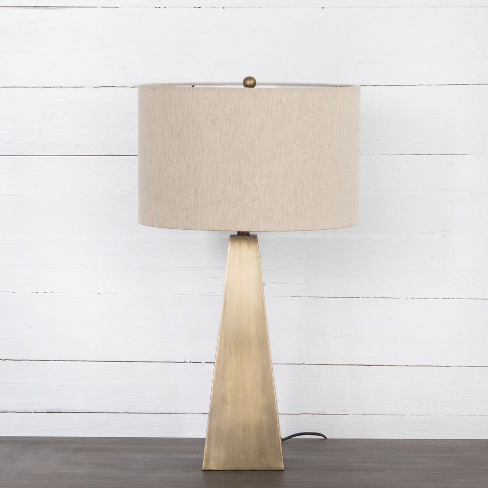 Leander Table Lamp In Brass