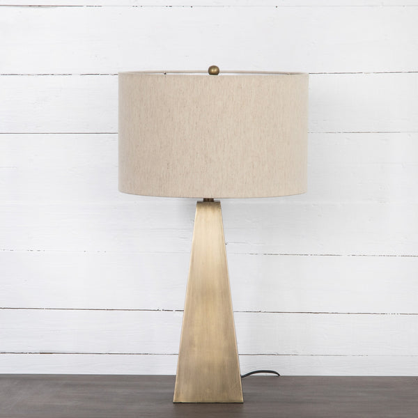 Leander Table Lamp In Brass