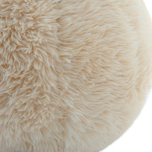 Abide Ball Sheepskin Pillows, Set/2