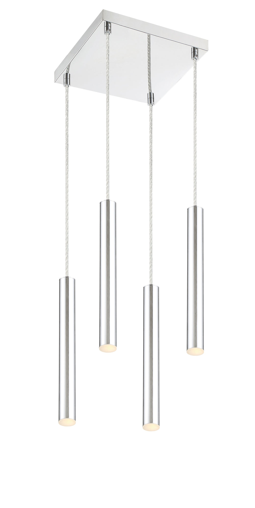Forest 4 Light Island/Billiard in Chrome Finish