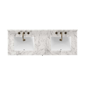 Millie Double Vanity - Satin Drifted Black Veneer
