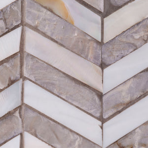 Beverly Mother of Pearl Arch Wall Mirror