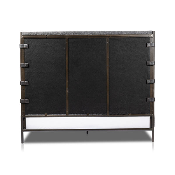 Anderson Bed In Knoll Charcoal In Queen